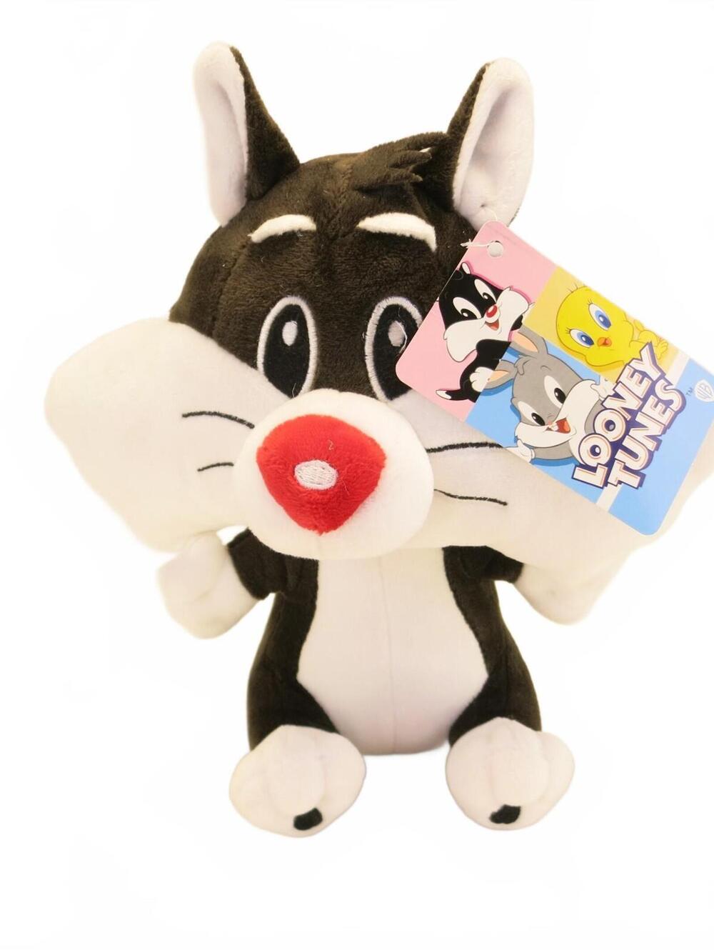 New Looney Tunes Sylvester Six Flags Animal Plush Figure Toy 9”